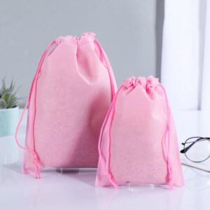 Non-Woven Material Drawstring Bags