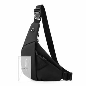 L-Shaped Waterproof PU-Coated Fanny Pack