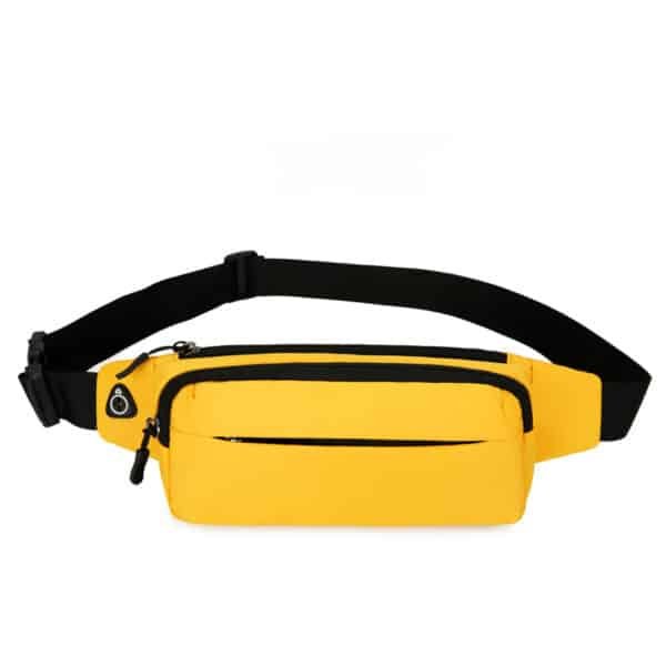 Multi-colored Double Layer Fanny Bag