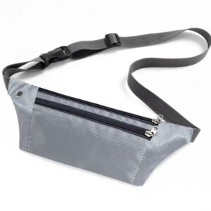 Waterproof Fanny pack With 3-Zipper Pockets