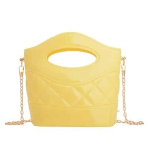 Mini PVC Handheld Chain Bag