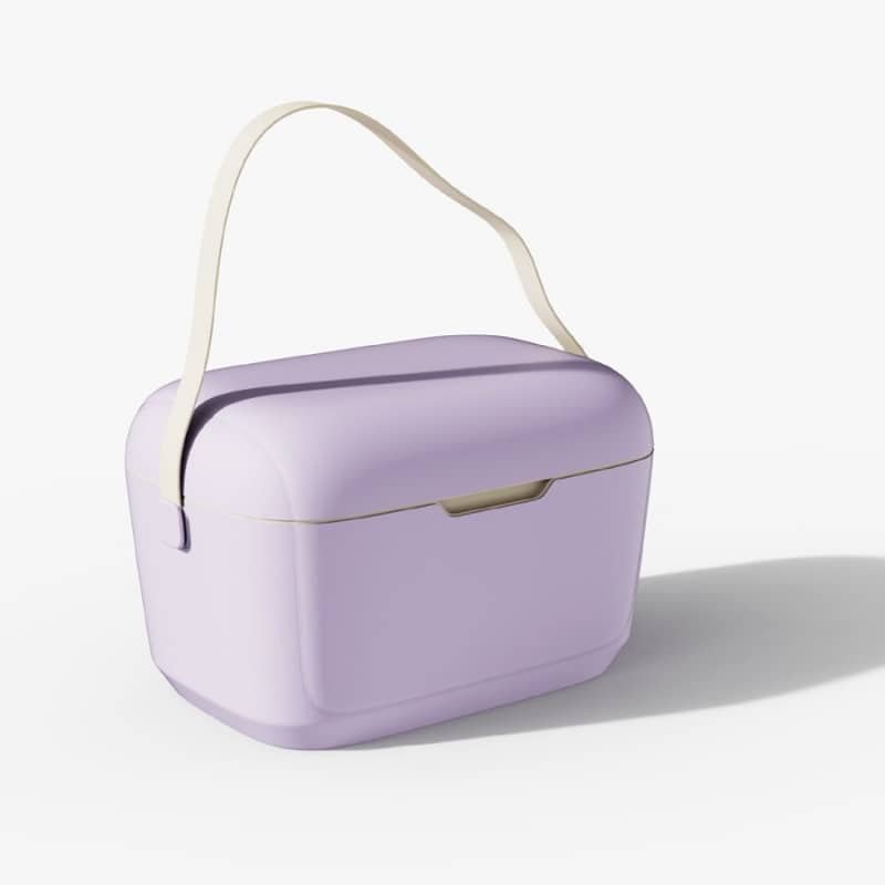 Outdoor Camping Cooler Box with Carry Handle