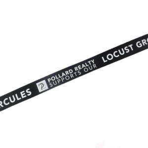 0.75 inches Polyester Lanyards with Silkscreen Logo