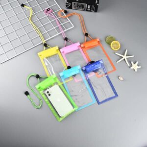 Clear PVC Cell Phone Pouch