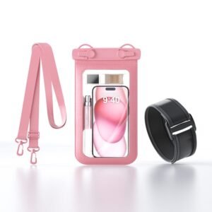 Cell Phone Pouch with Lanyard and Armband