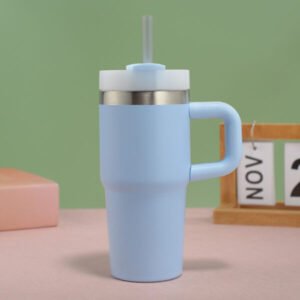 Stainless Steel 14oz Double-layer Vacuum Insulation Bottle with Custom Logo