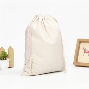 Canvas Drawstring Pouch