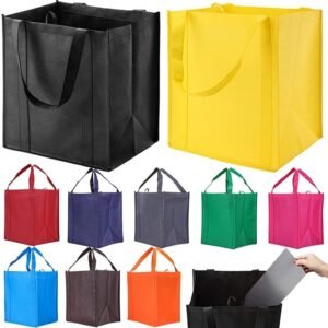 Custom Durable Large Capacity Reusable NonWoven Shopping Bag