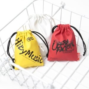 Waterproof PU Drawstring Bag