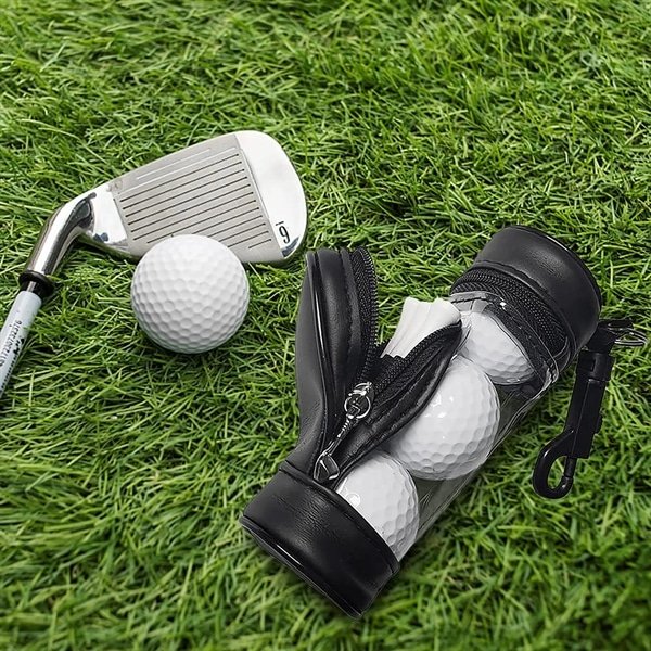 Golf Balls and Tees Pouch Bag
