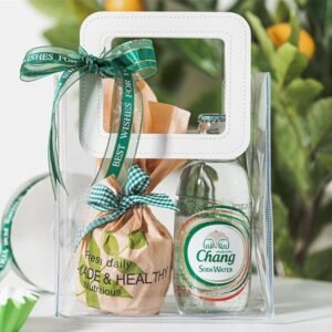 PVC Transparent Shopping Tote Bag