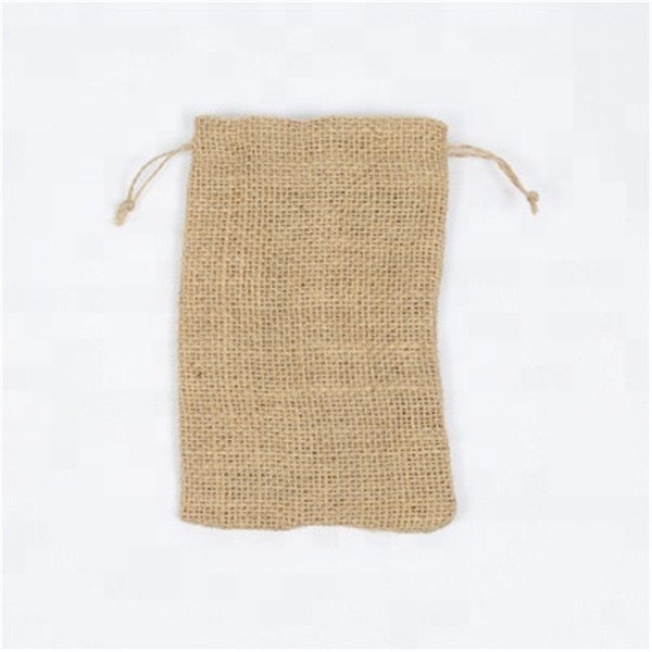 Jute Drawstring Shoe Bag