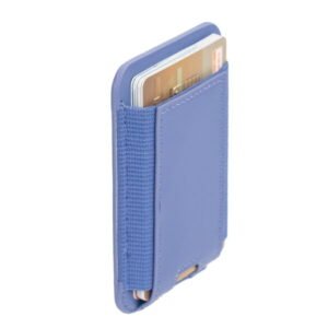 PU Leather Rubber Band Magnetic Phone Card Wallet