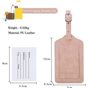 In Stock Custom Nice Practical Adjustable Strap Luggage Tags