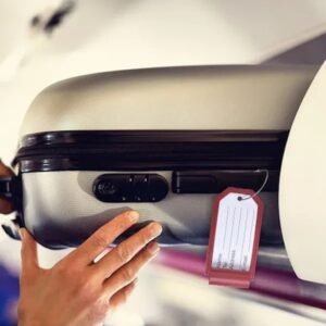 Soft PU Leather Luggage Tag