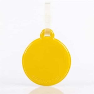 Round Soft PVC Custom Luggage Bag Tag Holders