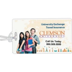 Spot Color ID Slip-In Pocket Luggage Bag Tag