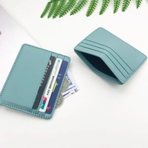 Large-capacity Multi-card Women-  Compact Leather PU Card Case