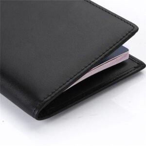 Genuine Leather Passport Wallet With Card Slots