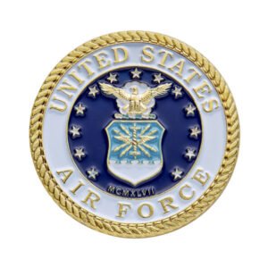 Zinc 1.5 inches Brass Challenge Coin