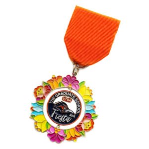 Zinc Alloy Spinning Medal