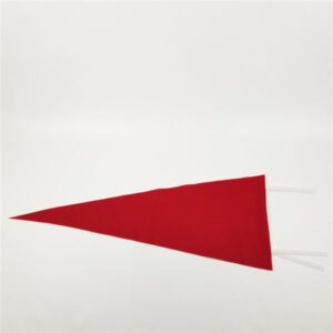 Flock Printed Felt Pennant