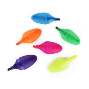 Colorful Classroom Marker Highlighter with Angled Tip