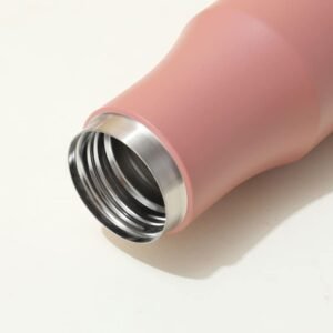 Portable 304 Stainless Steel Outdoor Sports Water Bottle with Buckle