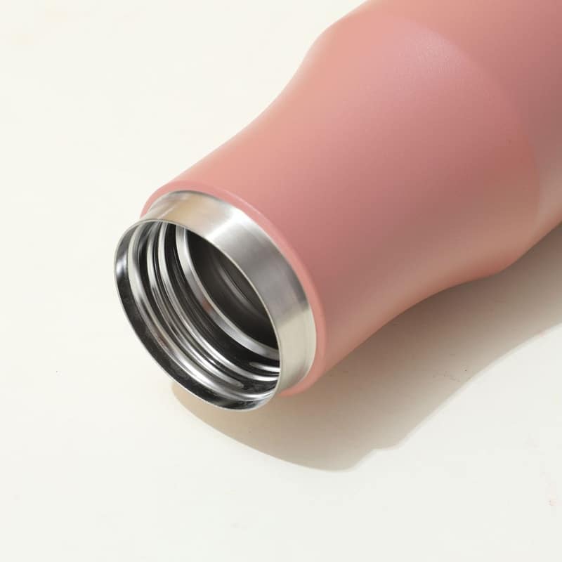 Portable 304 Stainless Steel Outdoor Sports Water Bottle with Buckle