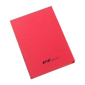 Notebook With Colorful Sticky Notes And Office Stationery