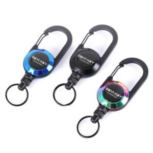 Zinc Alloy Magnetic Retractable Badge Reel