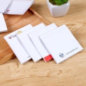White Sticky Notes Customizable 3.1 * 3.1 inches 50 Sheets