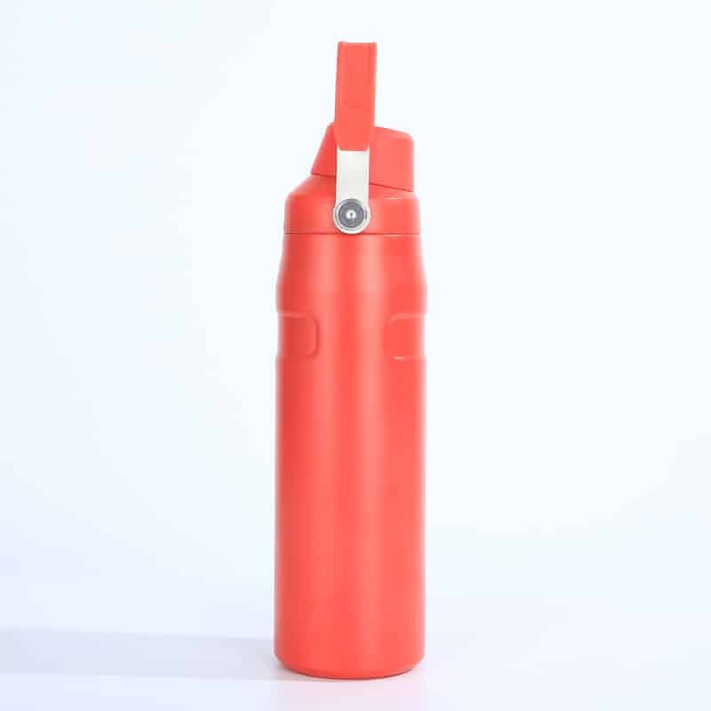 16oz Stainless Steel Handheld Insulated Crooked Mouth Sports Bottle