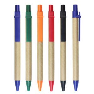 Multi-colored Ballpoint Pen With Clip