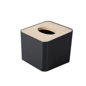 Custom Solid Wooden Lid Tissue Box