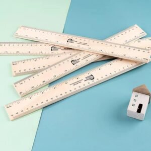 Thick Imported Pine Advertising Ruler