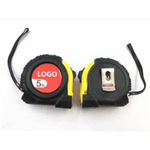 Mini Leather Tape Measure w/Logo