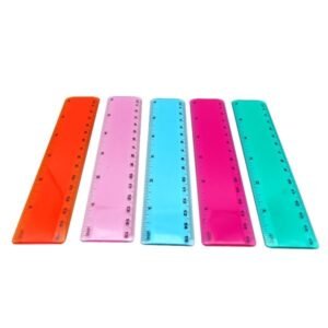 6 inches Translucent Color Ruler