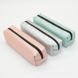 PU Single-Layer Pen Pouch with Custom Full Logo