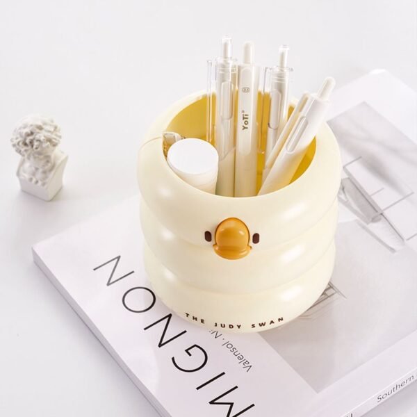 Sweet Round Multifunctional Pen Container