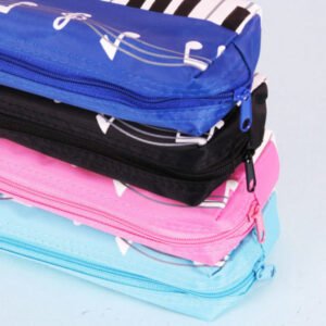 Piano Single Layer Square Pencil Pouch