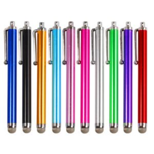 Aluminum Mesh Fiber Tip Stylus Pens