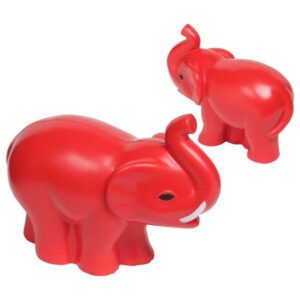 Elephant with Tusks Stress Ball