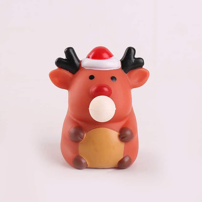 Reindeer Blow Bubble Stress Ball