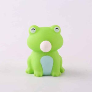 Cute Frog Blow Bubble Stress Ball