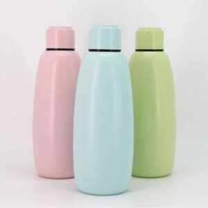 Portable Big Fat Mug Double Layer Stainless Steel Insulated Bottle 17oz