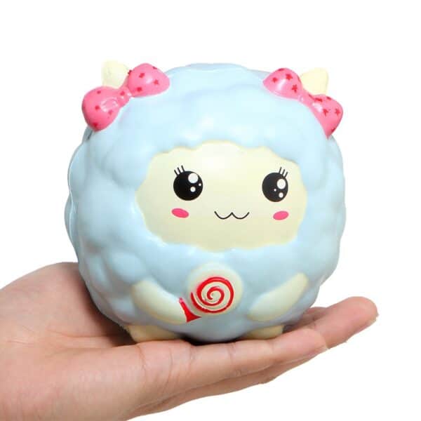 Squishy Cartoon Sheep Stress Ball