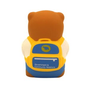 New Foam Backpack Bear Stress Ball