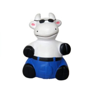 Foam Sunglasses-Wearing Cow Stress Ball