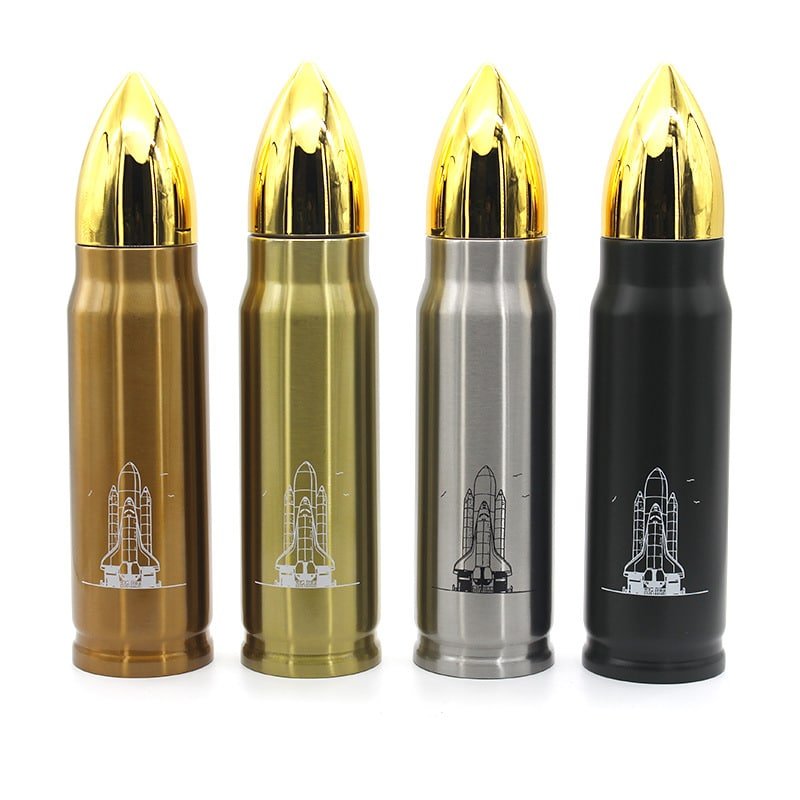 Bullet Shape 12oz Stainless Steel Vacuum Insulated Bottle